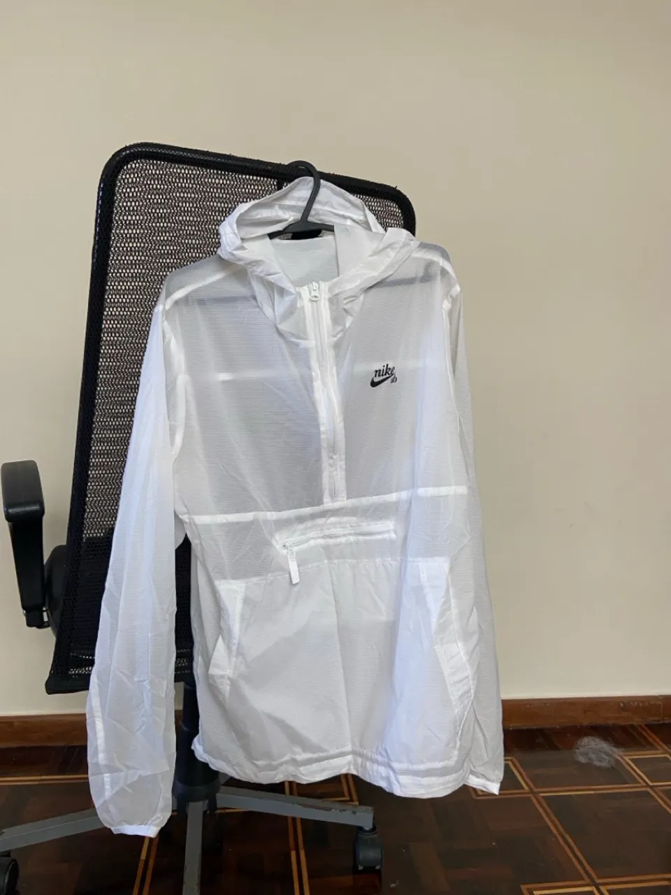Corta vento Nike branco M