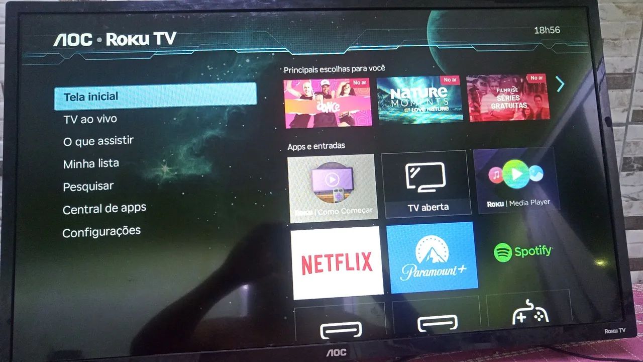 Tv Smart 32 Polegada Excelente. Todos Aplicativos 