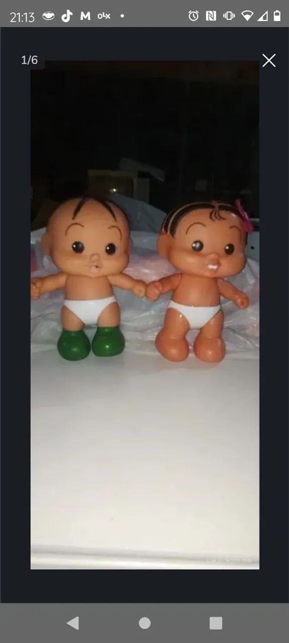 BONECOS TURMA DA MÔNICA BEBÊ 