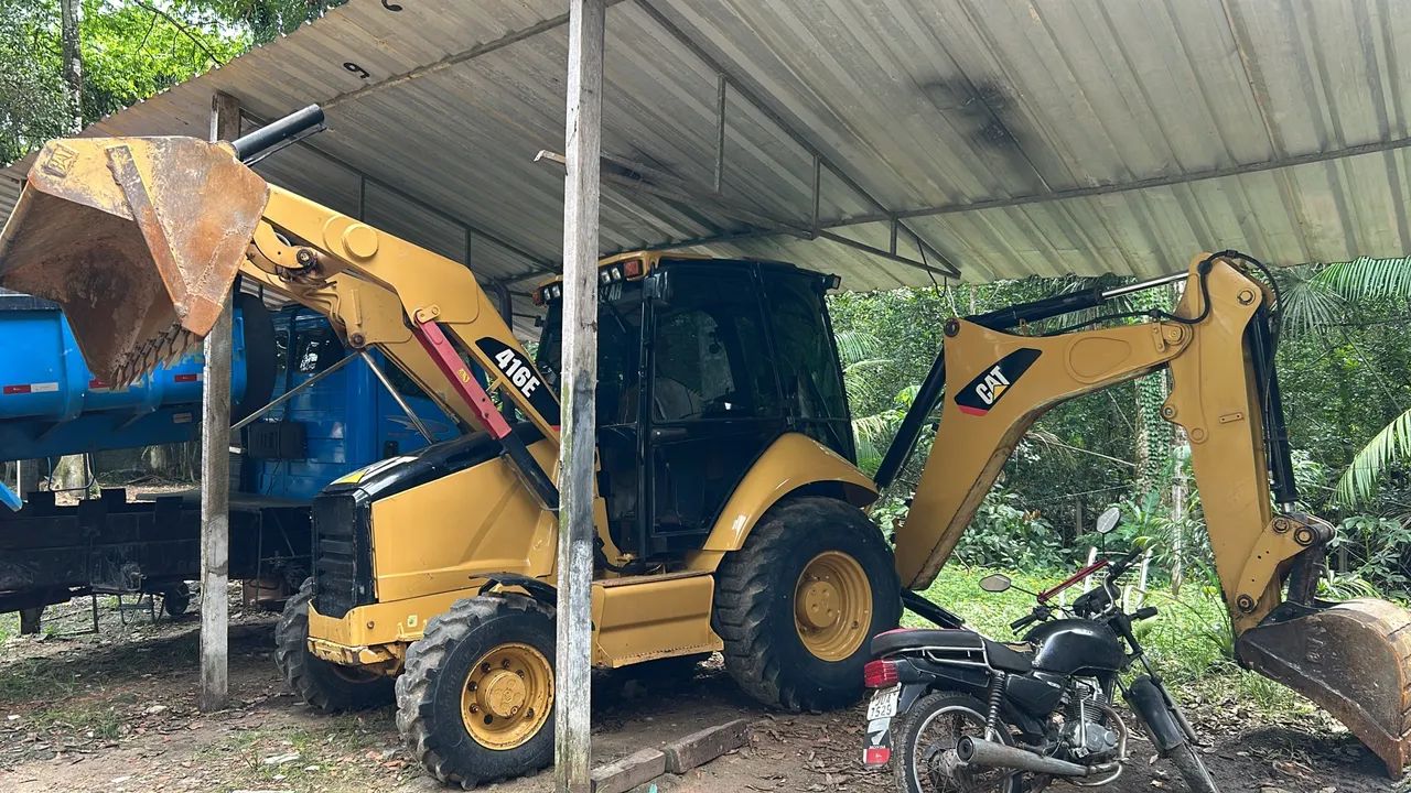 Retroescavadeira Caterpillar 416E Venda e aluguel - Foto 2