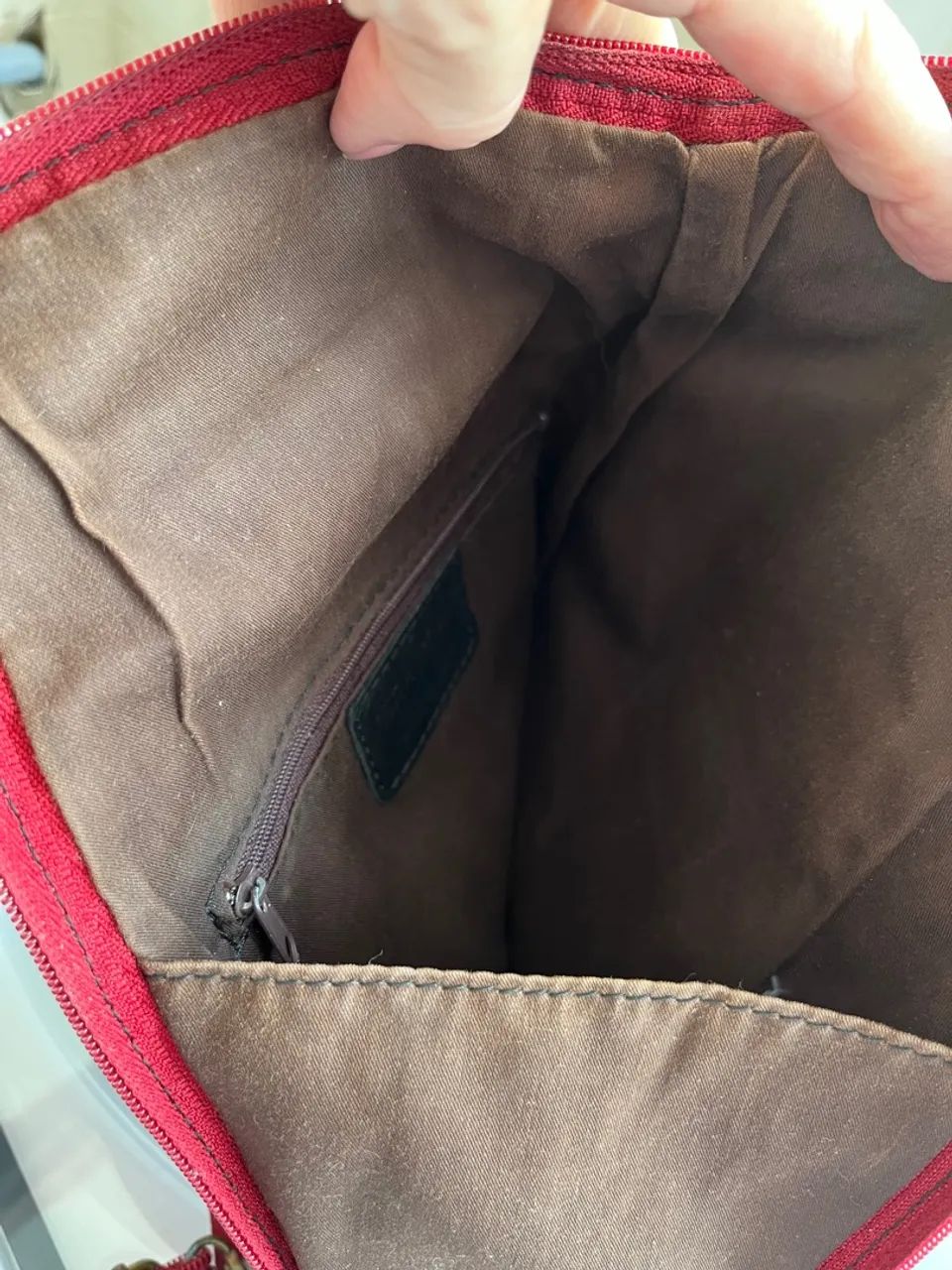 Bolsa de couro Italiana  - Foto 5