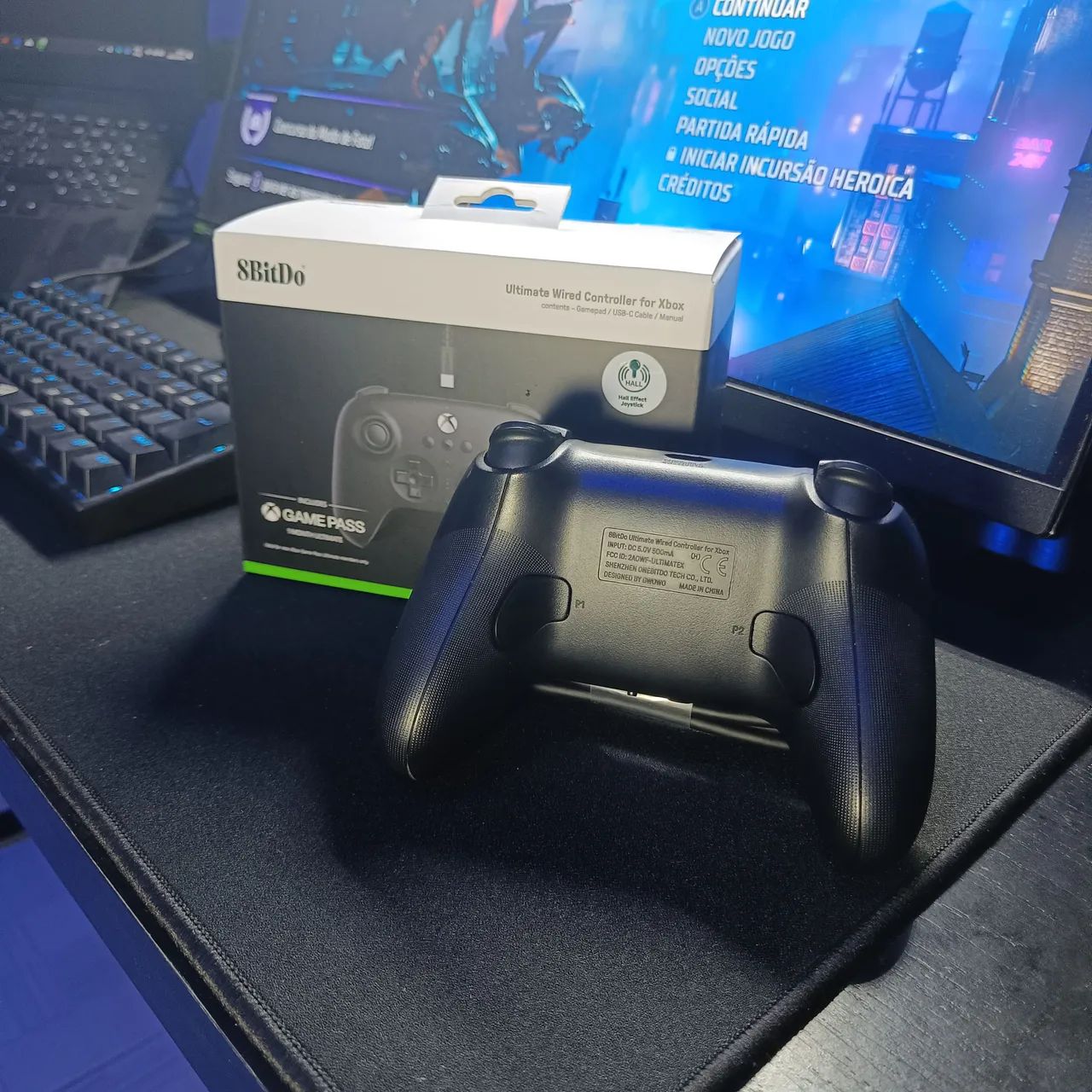 Controle Xbox Series X/S com Fio 8BitDo - Novo - Foto 2