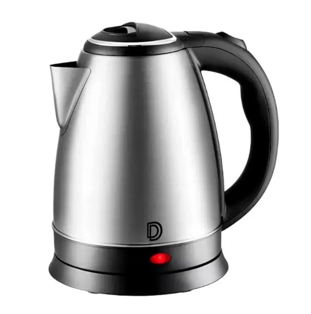 Chaleira Elétrica Dubai Aço Inox, 1500W, 1,8L, c/ Base Removível - 110V (NOVO)