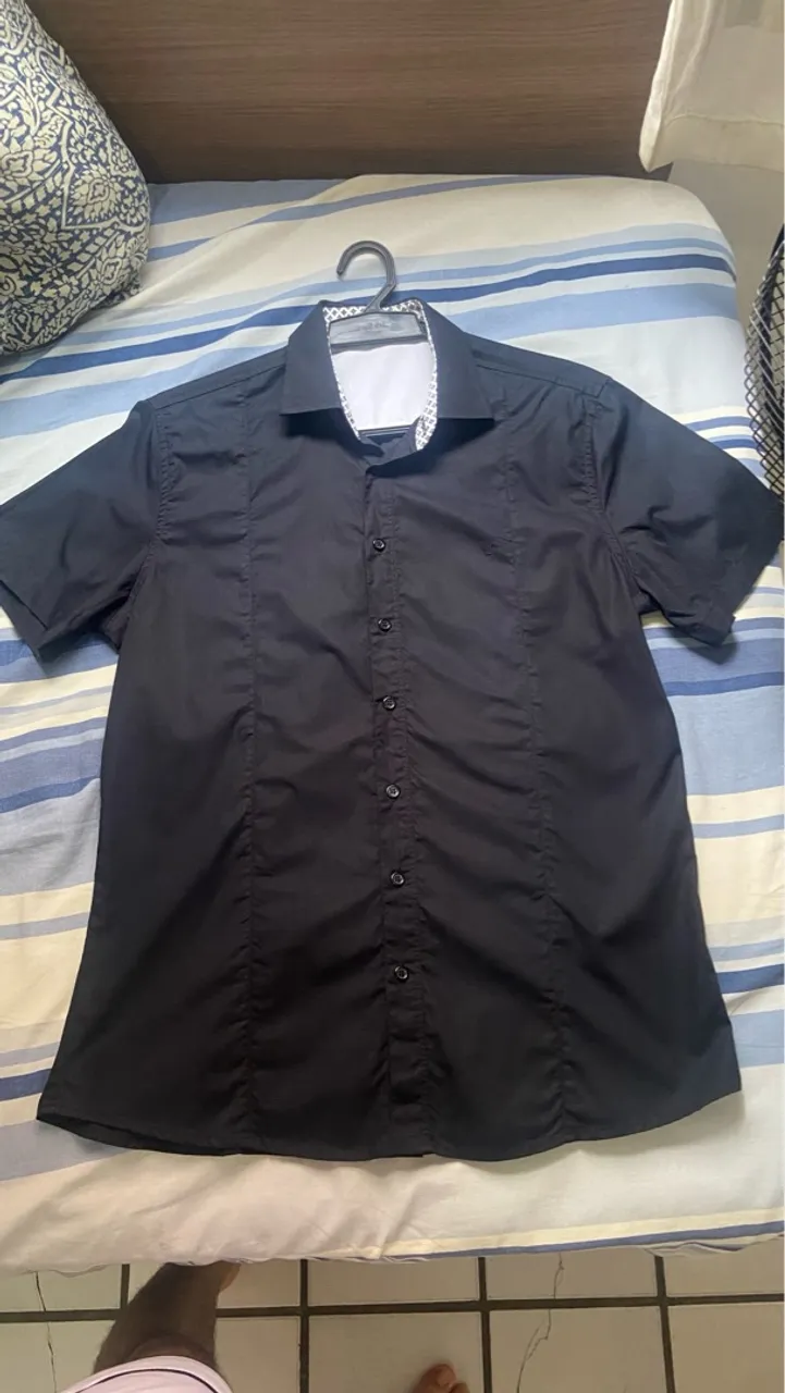 Camisa de botão