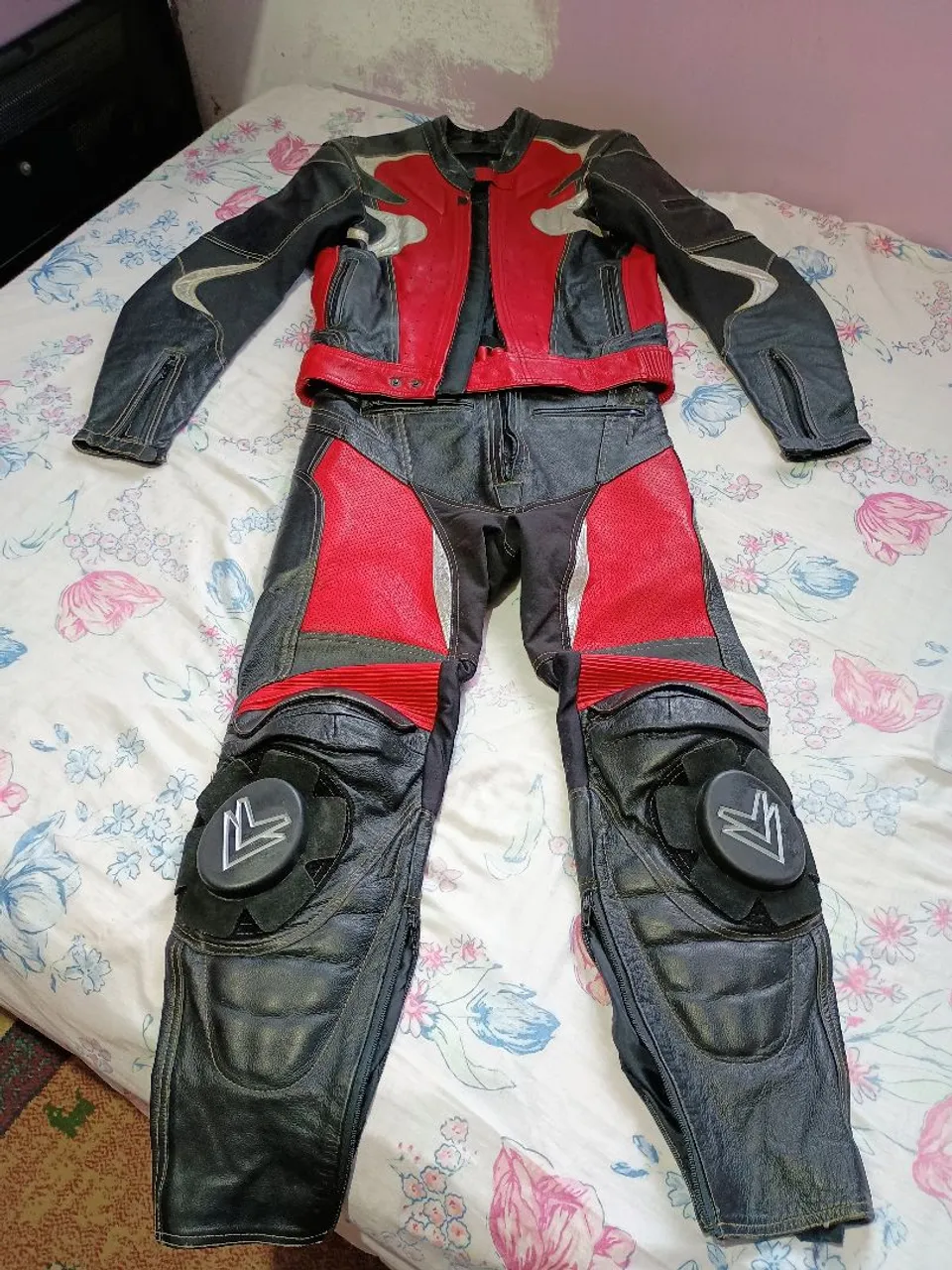 Macacão de Couro para Motociclista