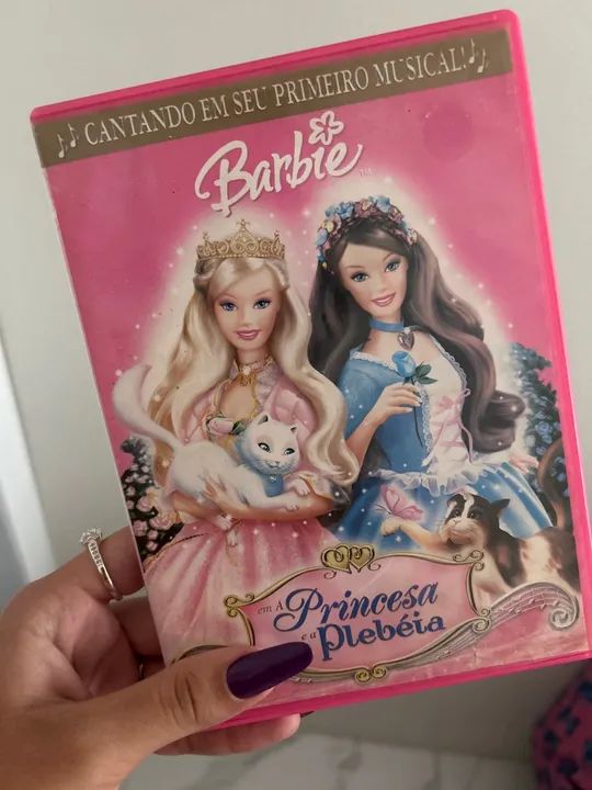 Barbie - A Princesa e a Plebeia DVD -original 