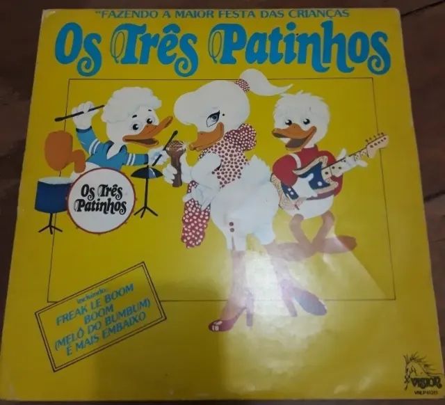 Vinil Os Três Patinhos