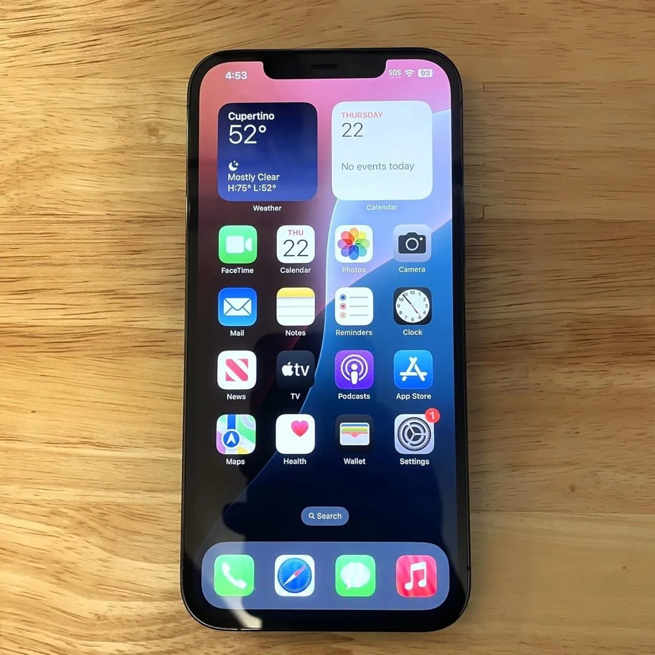 iPhone 12 pro Max 256 GB azul