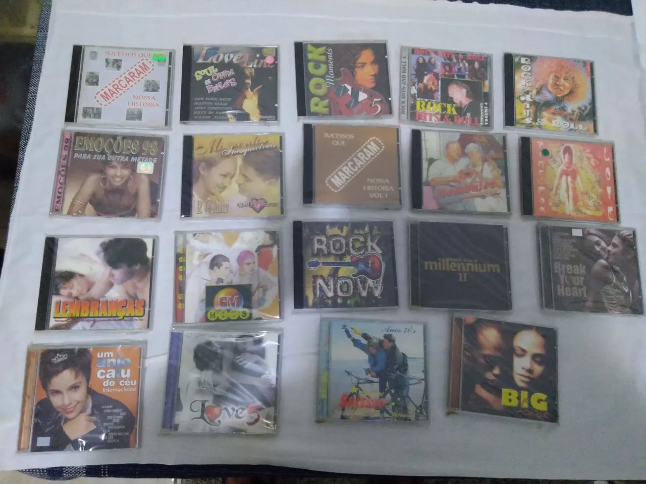 Coleção de CDs 