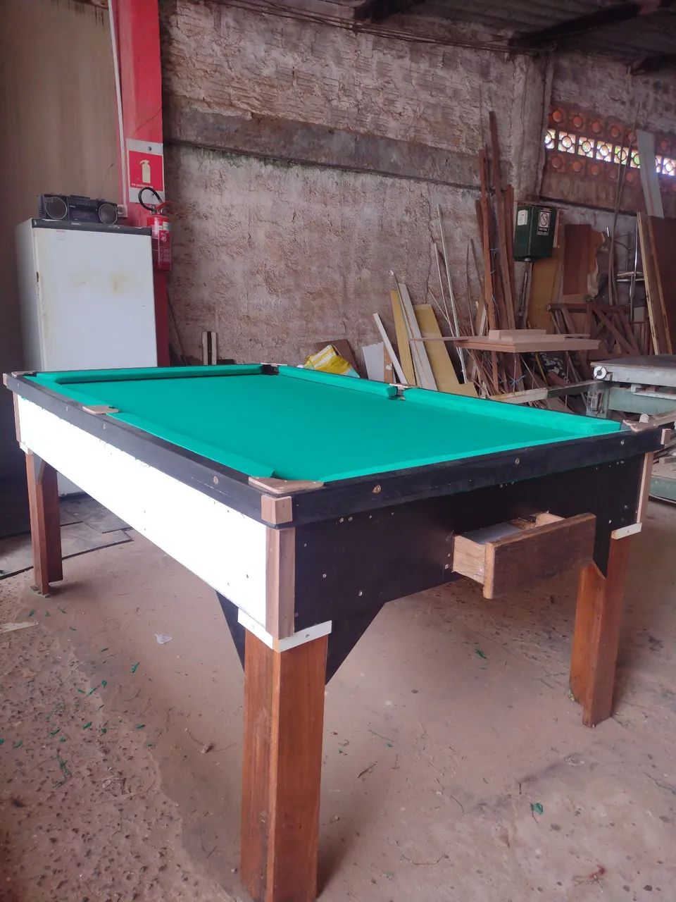 Mesa de bilhar para residência 