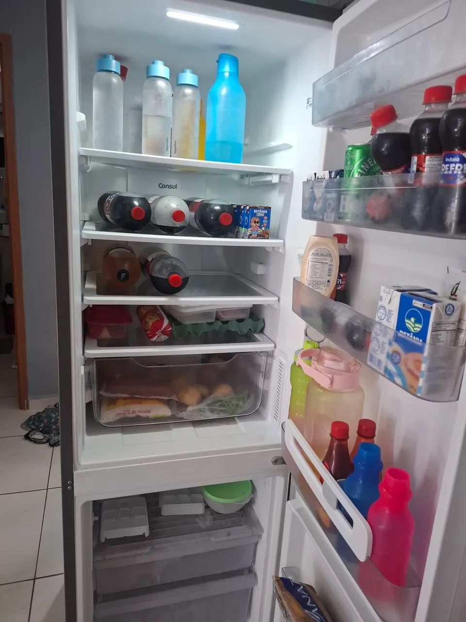 Geladeira Consul 397 Litros 2 Portas Inox - Foto 4