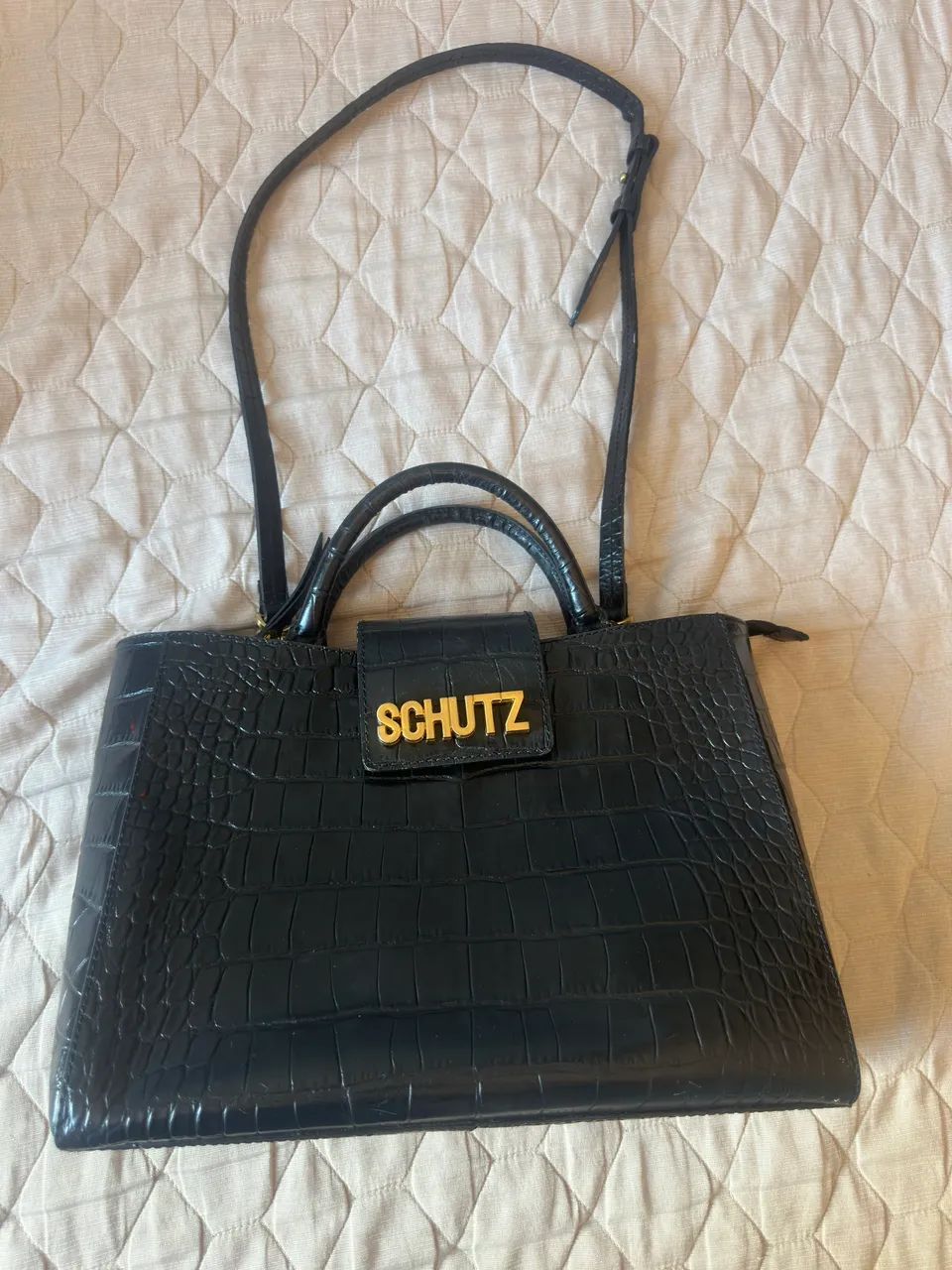 Bolsa Shutz Original Preta - Foto 3