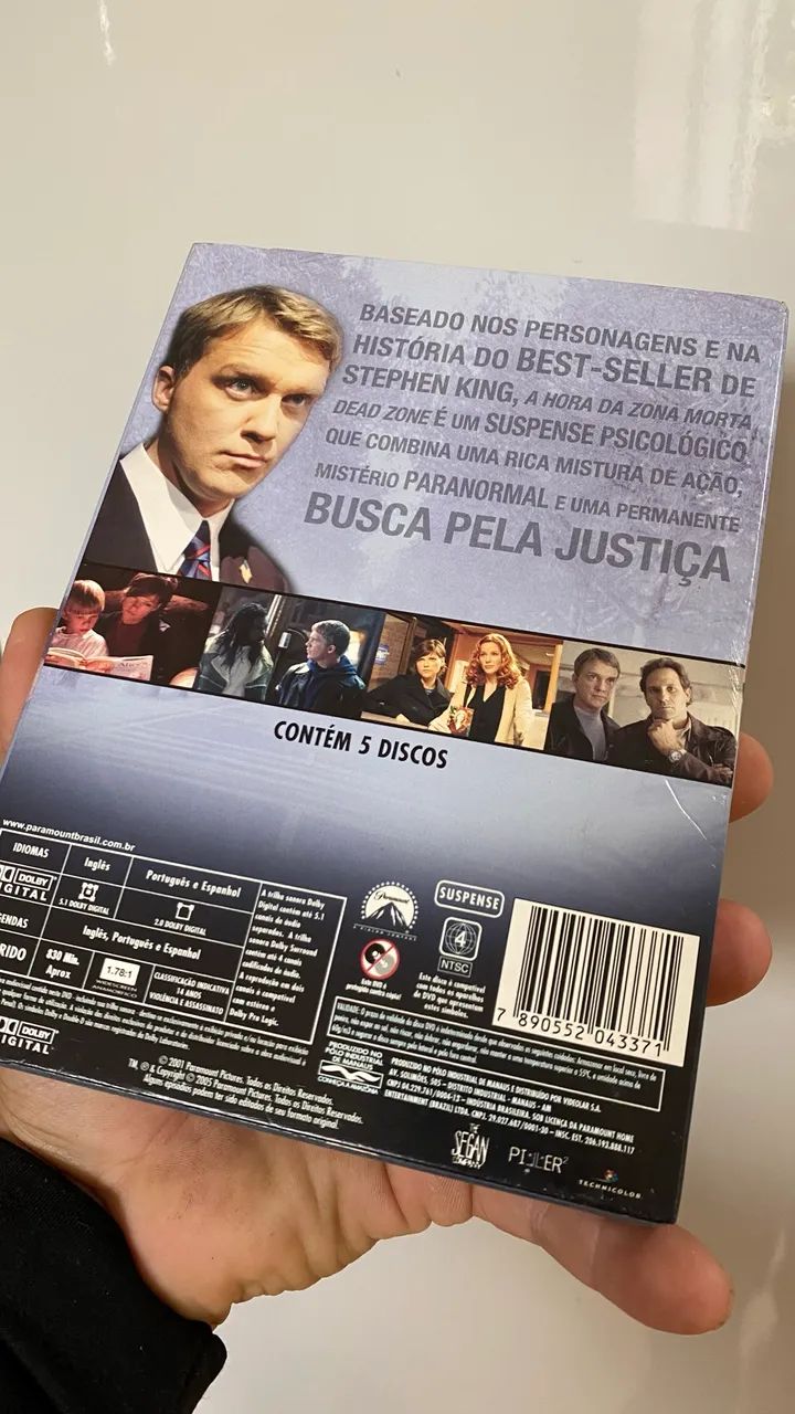 Box Dvd The Dead Zone - O Vidente 2.temporada  - Foto 2