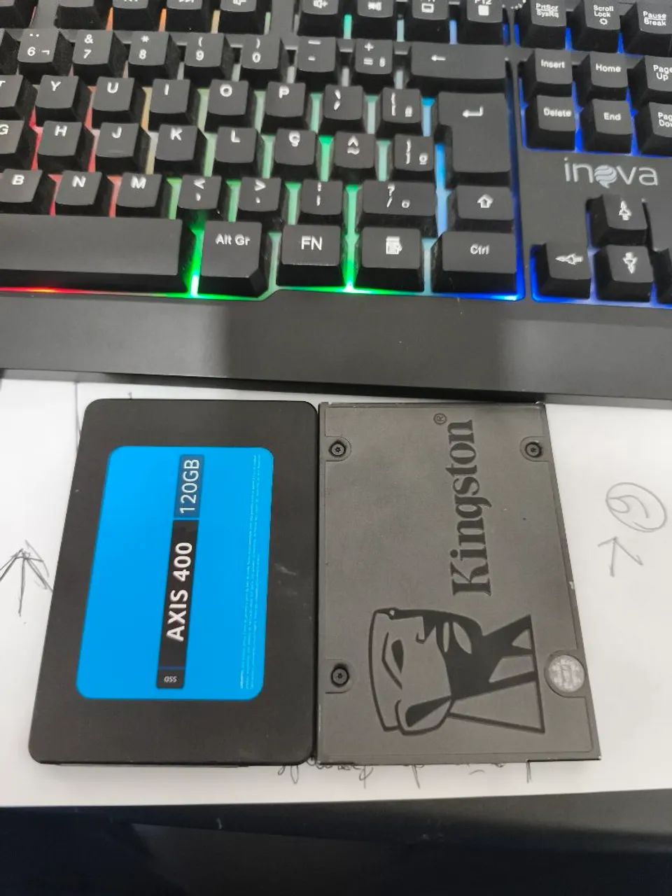 Vendo 2 SSD 120GB 