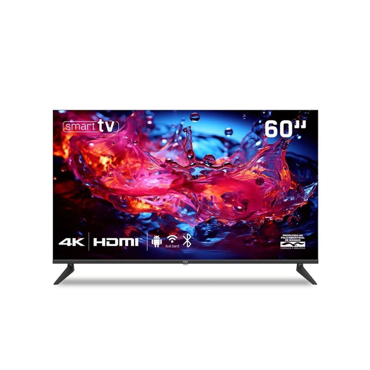 Tv HQ 60 polegadas 4k borda infinita. - Foto 3