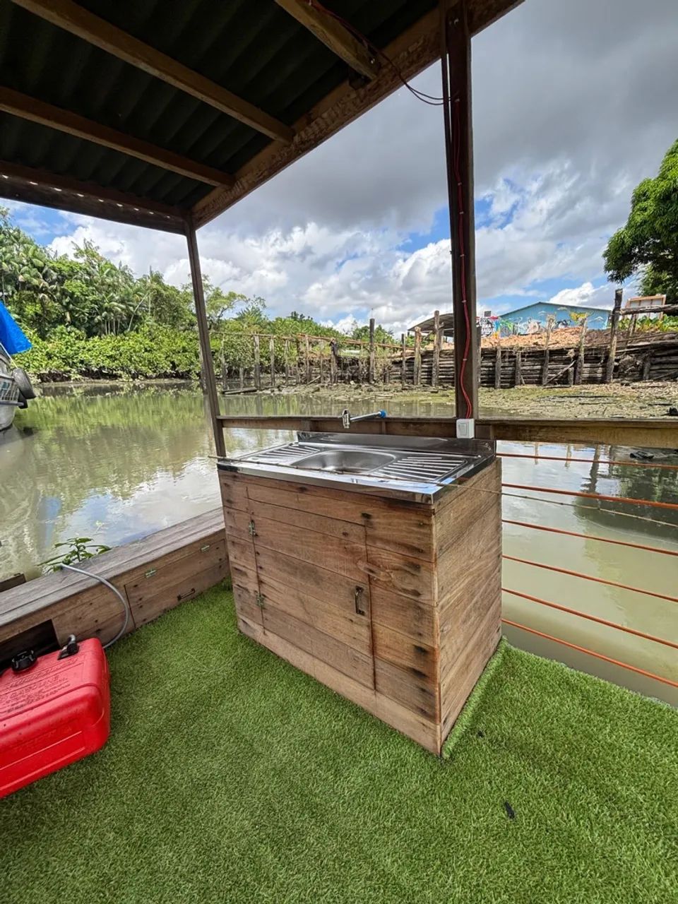 Flutuante Catamarã 
