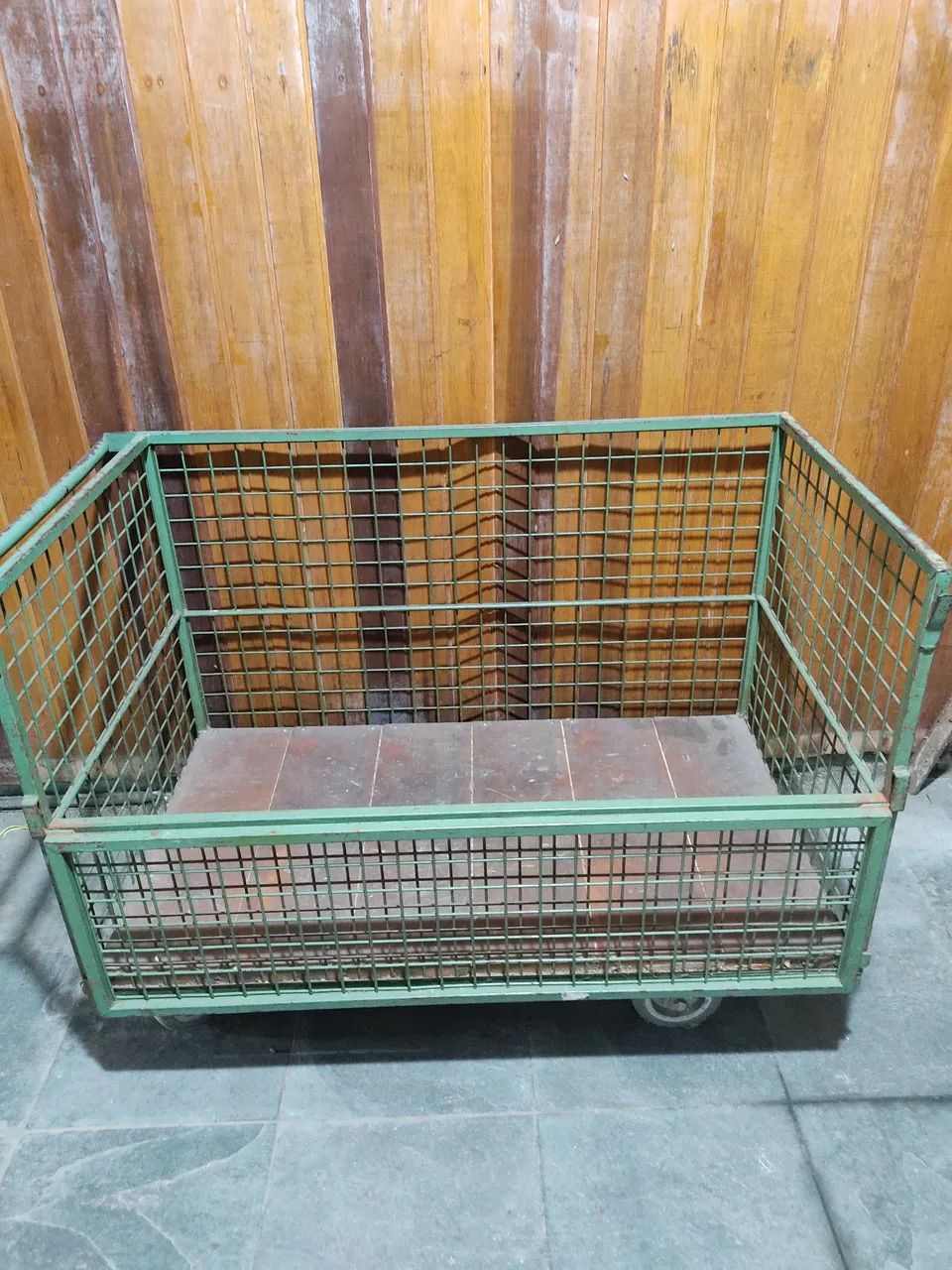 Carrinho logístico tela de aço  - Foto 4