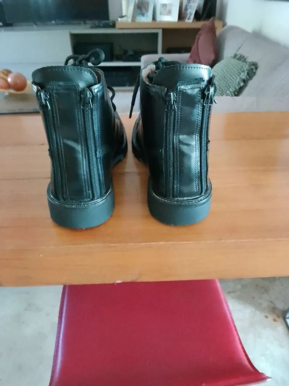 Bota preta couro legítimo MOMBRAN Berlin 40 - Foto 3