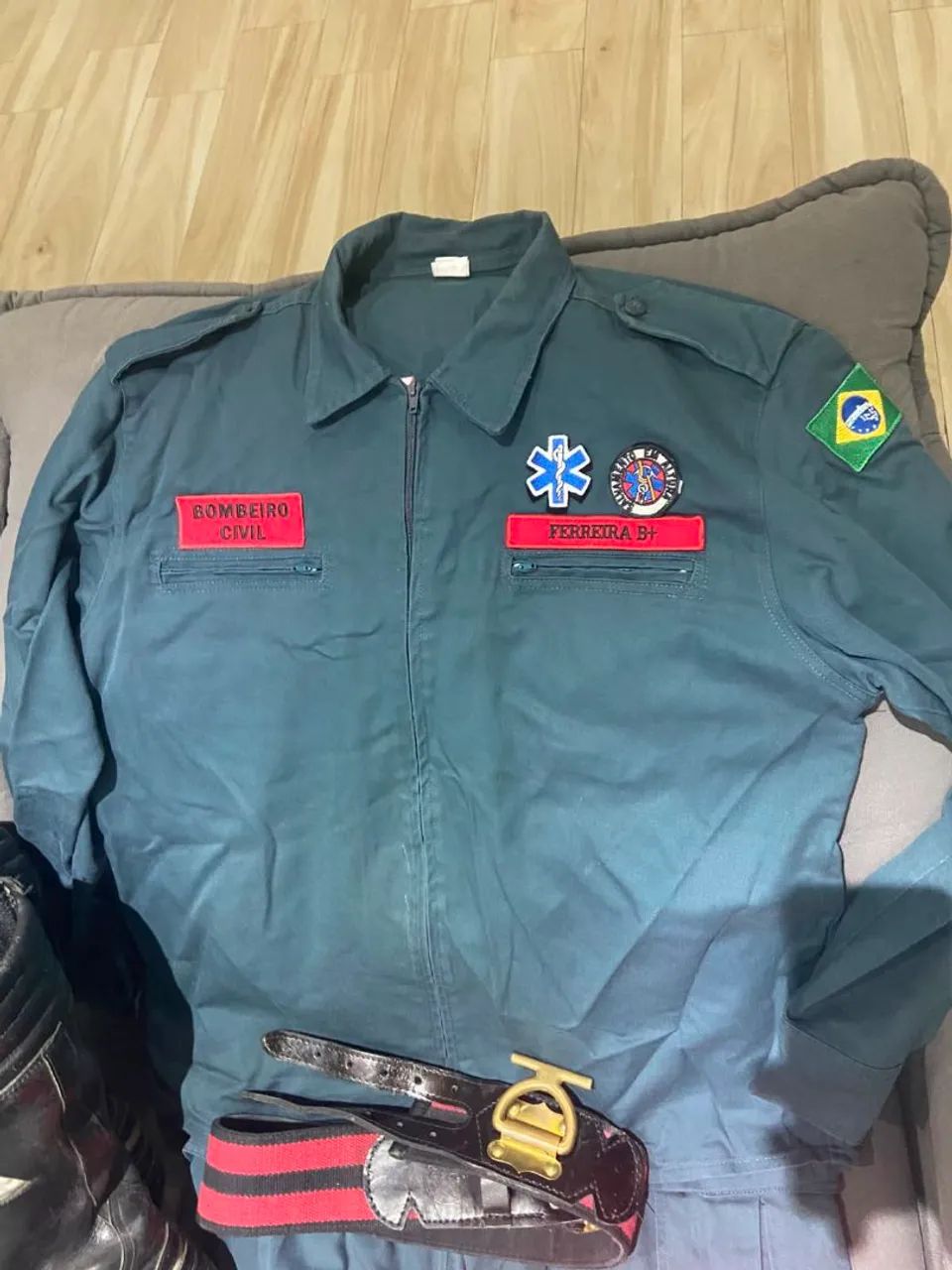 Roupa bombeiro civil  - Foto 5