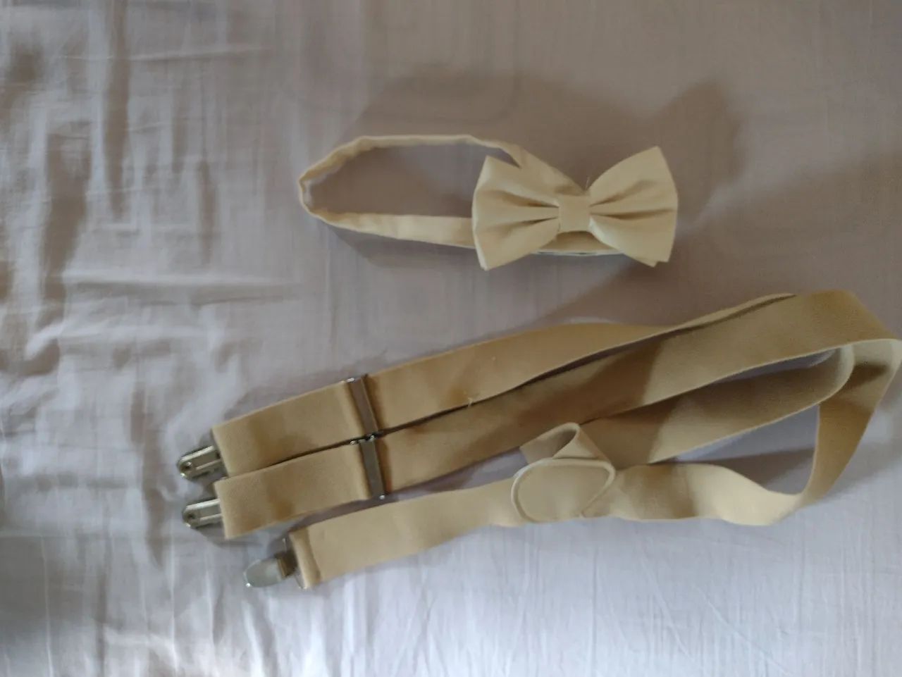 Gravata borboleta + Suspensório 