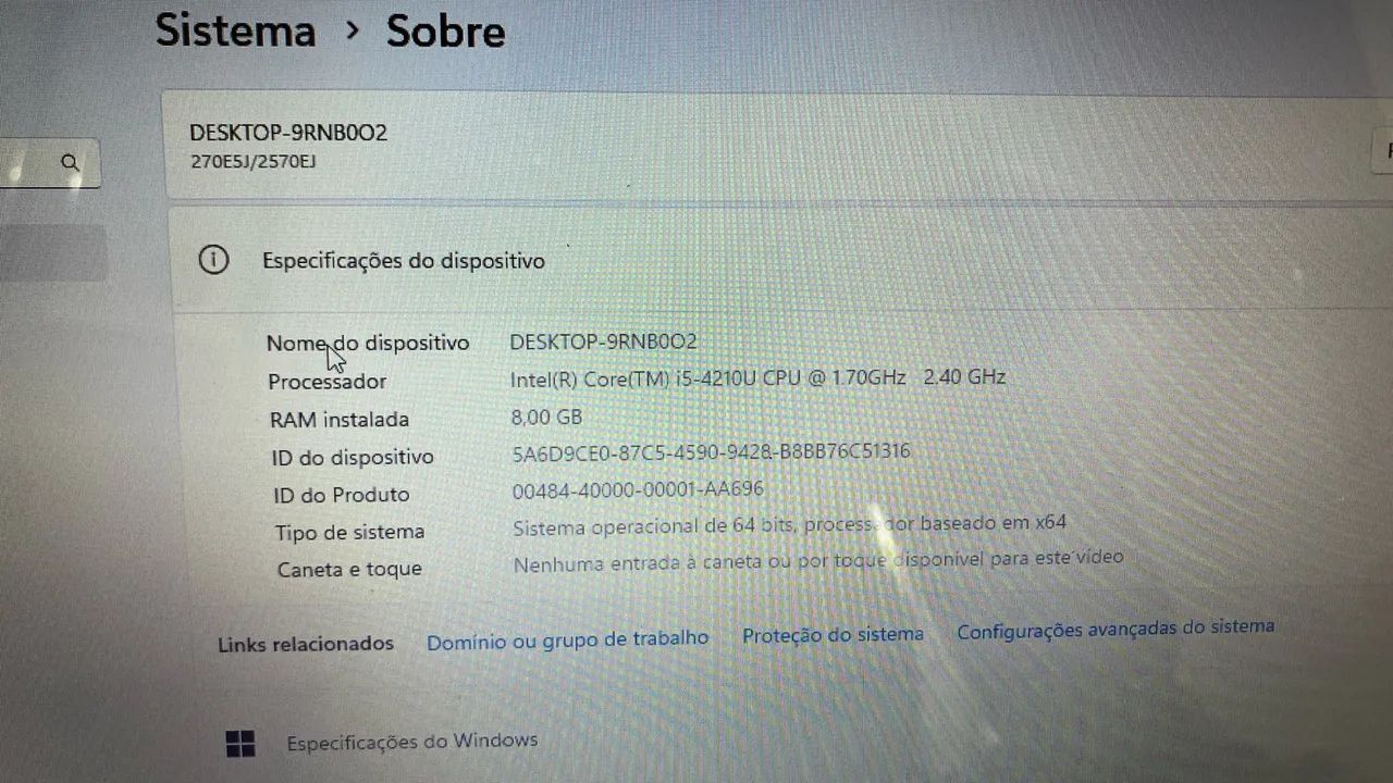 Notebook Samsung i5 c/ SSD  - Foto 4