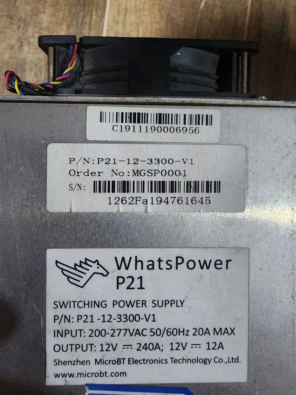 Mineradora Bitcoin WHATSMINER M21S 58 th - Foto 4