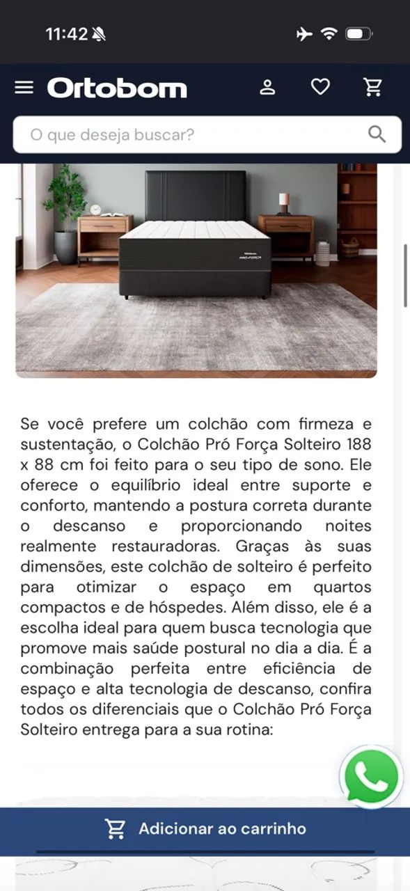 Colchão pró força solteirão  - Foto 4