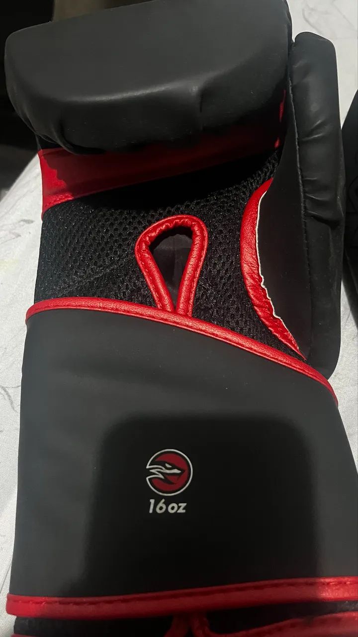 Luva box / muay Thai 16oz marca Naja  - Foto 4