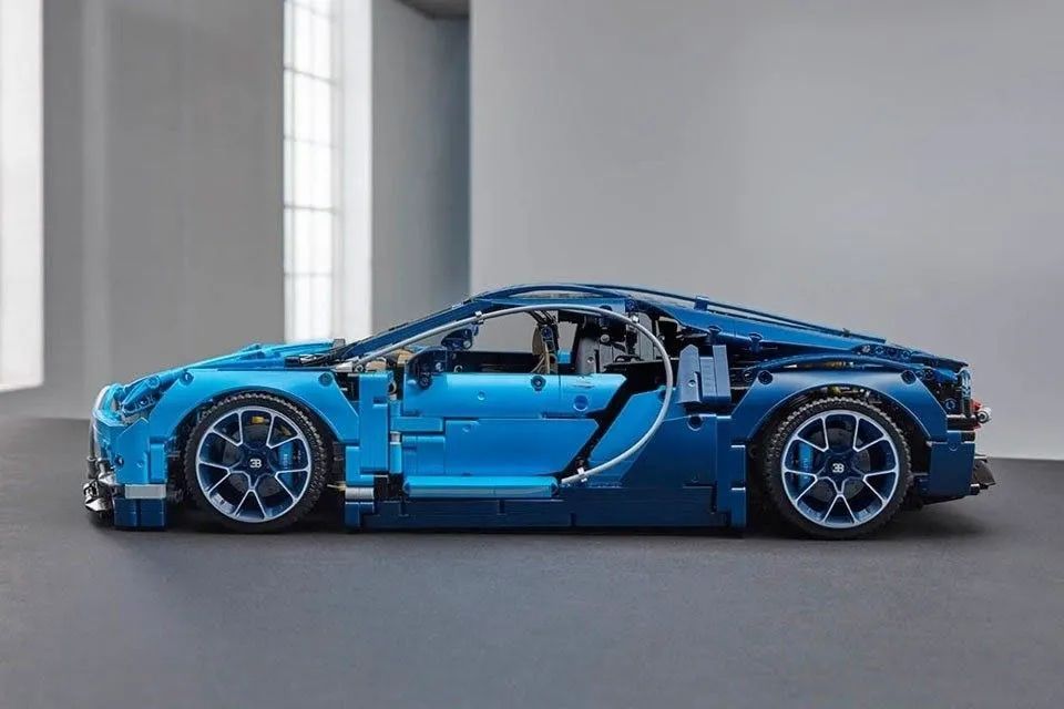 Bugatti Chiron de 3599 peças Kit Blocos de Montar - Foto 2