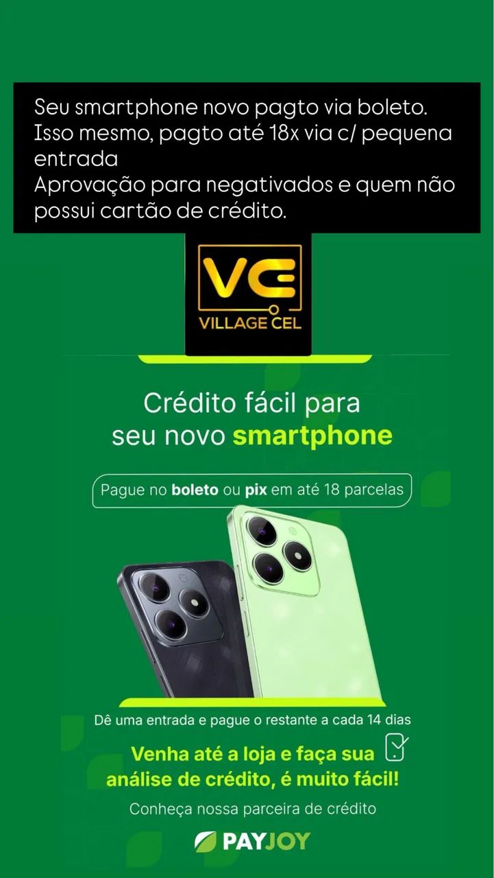 Venda de Celular no Boleto ( PayJoy)