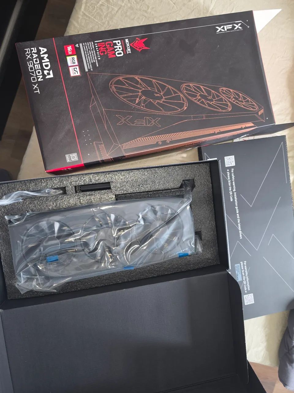9070 XT XFX Mercury OC
