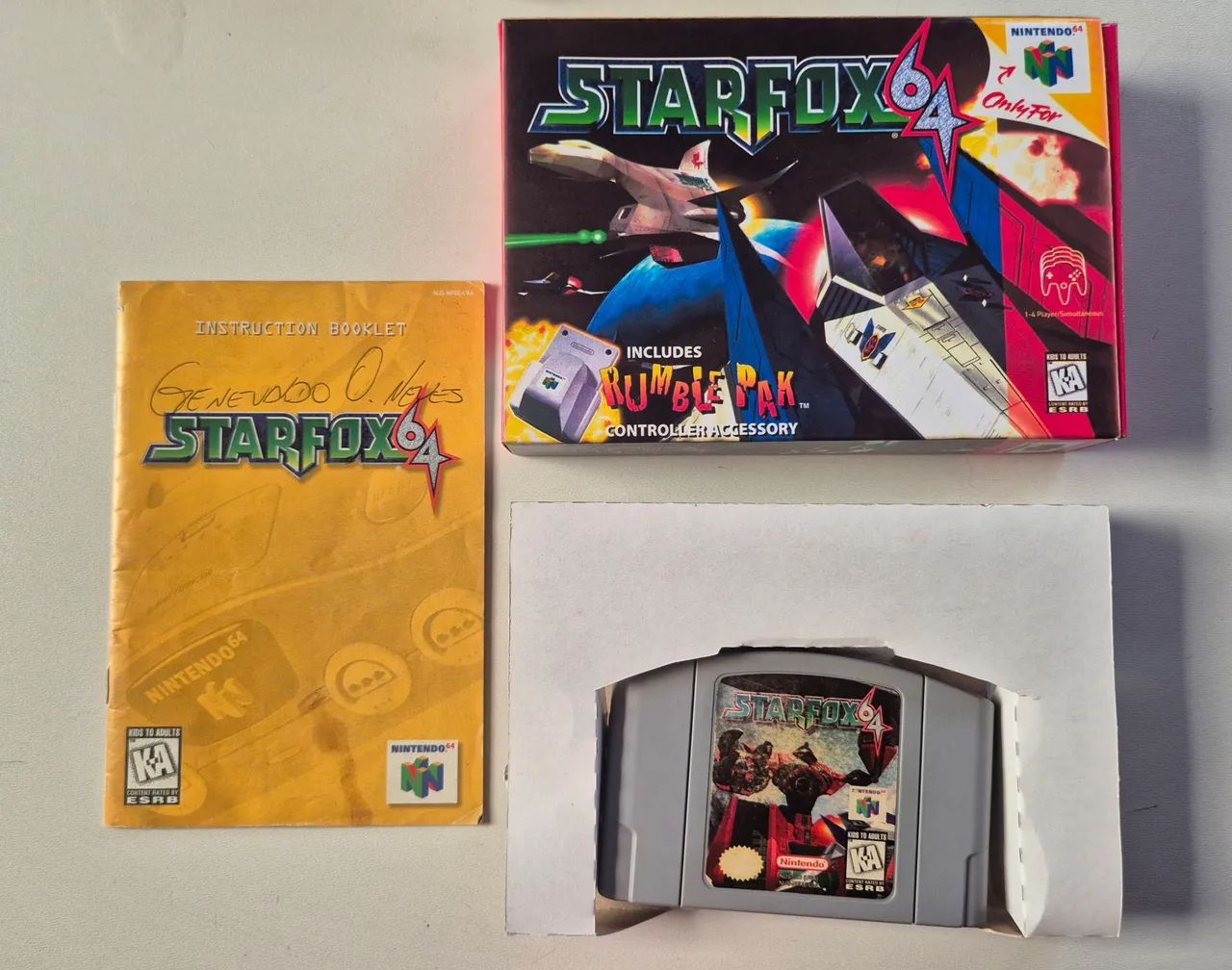 Starfox Nintendo 64
