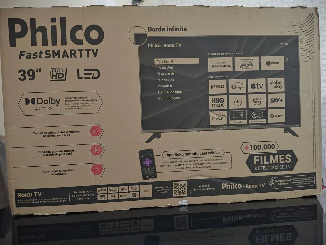 Smart TV 39 1 ano de garantia  - Foto 2