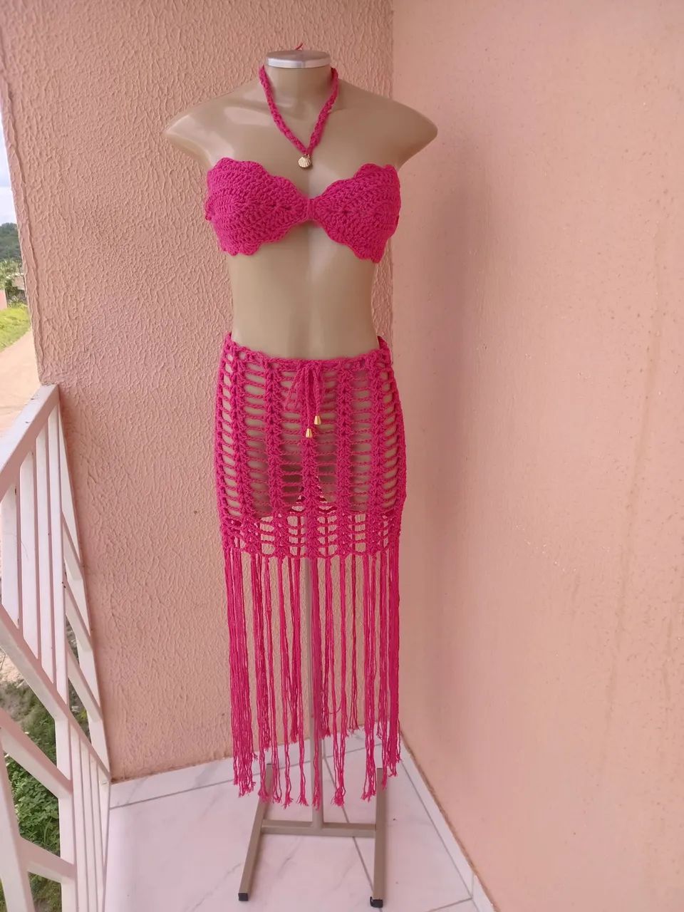 Conjunto Brisa em crochê  - Foto 2