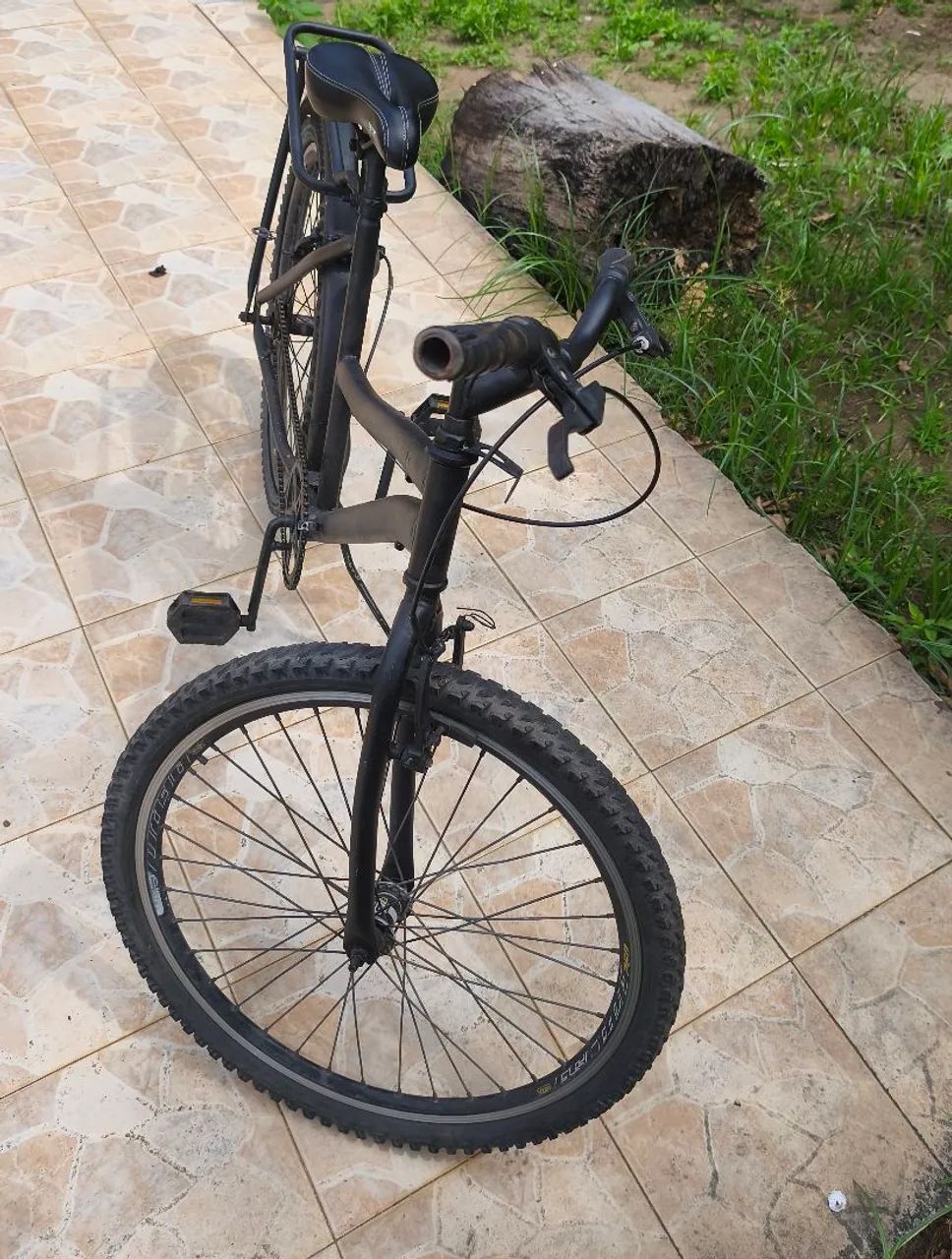 Bicicleta Aro 26 Estilo Barra Forte / Circular - Muito Resistente - Foto 3