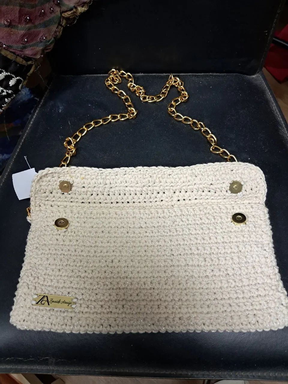 Bolsa em crochê  - Foto 3