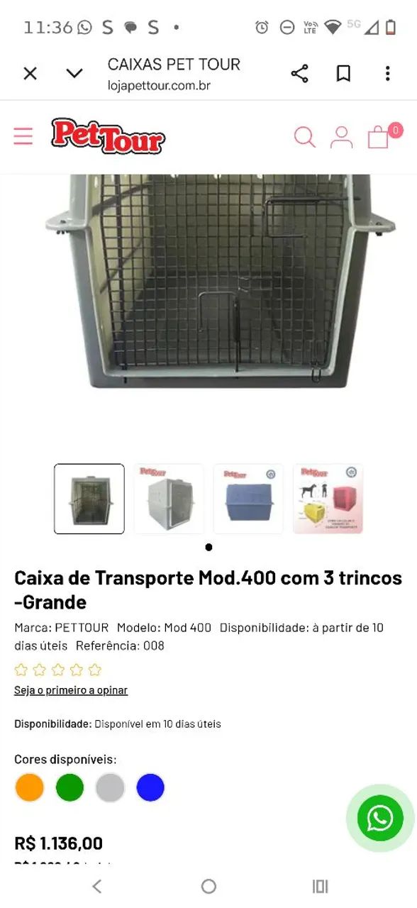 Caixa de transporte - Foto 4