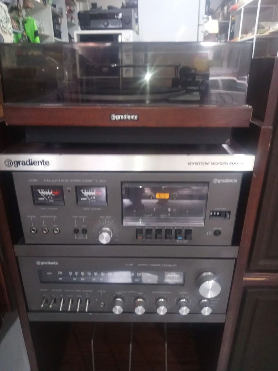 System Gradiente S-95 Vintage - Com Rack Original e Caixas - Foto 2