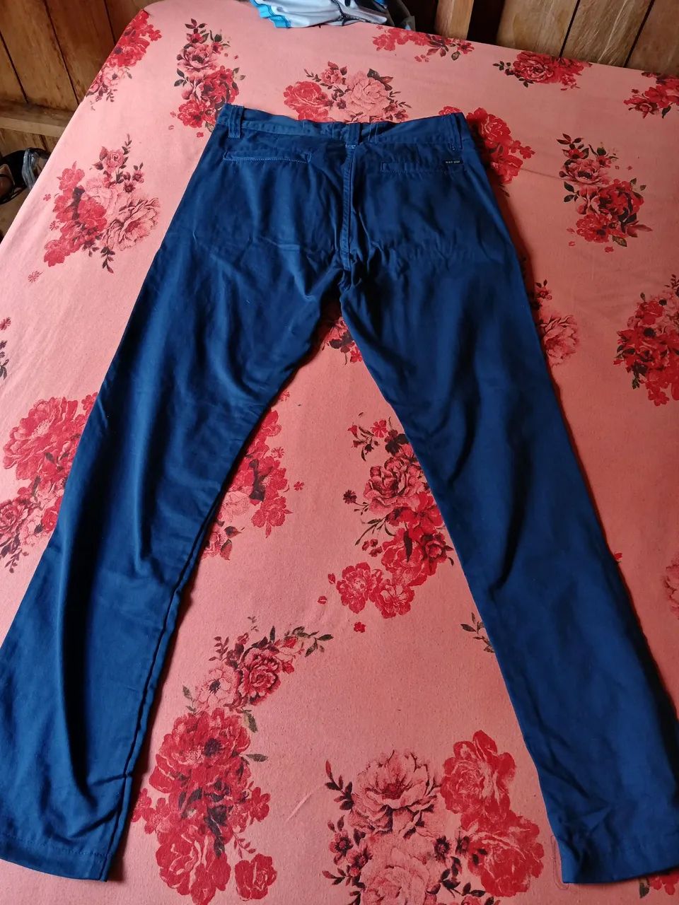 Calça masculina esport fino