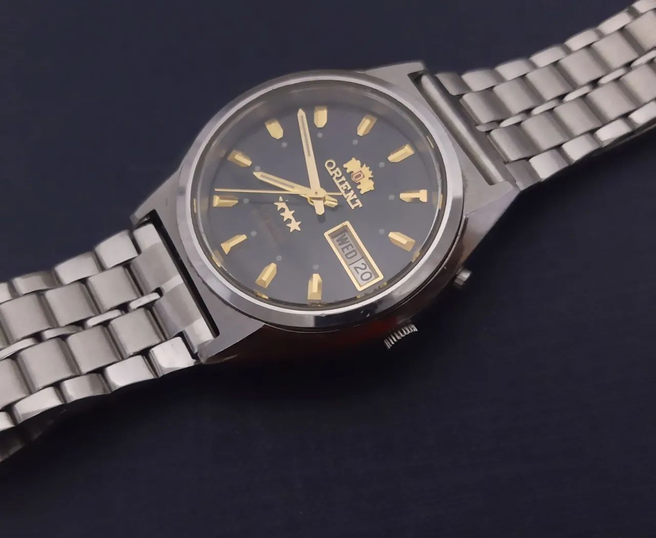 Relógio antigo ORIENT automático RELIQUIA lindo 24mm - Foto 5
