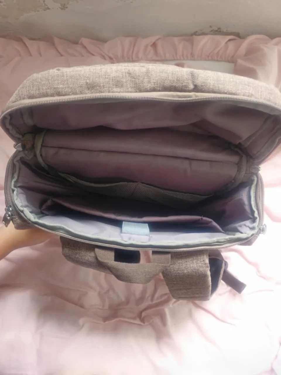 Mochila Socko SH672 Original Notebook até 17.3 Polegadas - Nylon Canvas Impermeável - Foto 4