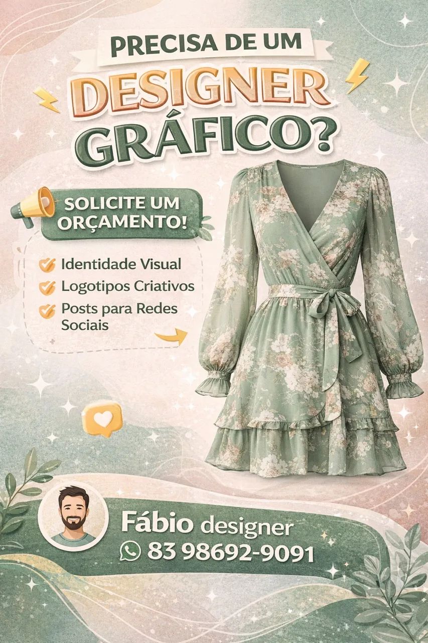 Designer gráfico de alta qualidade 