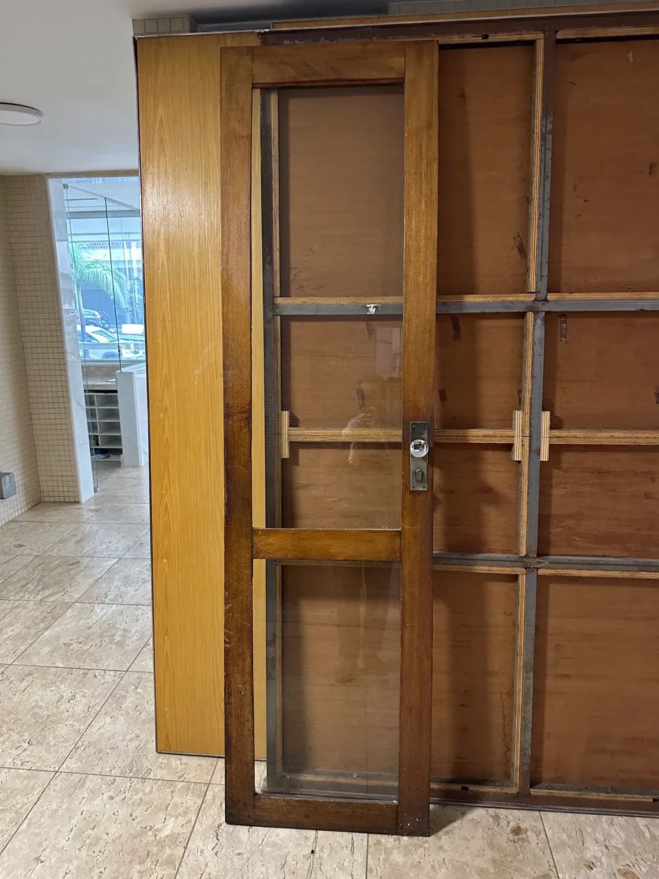 Porta retrô
