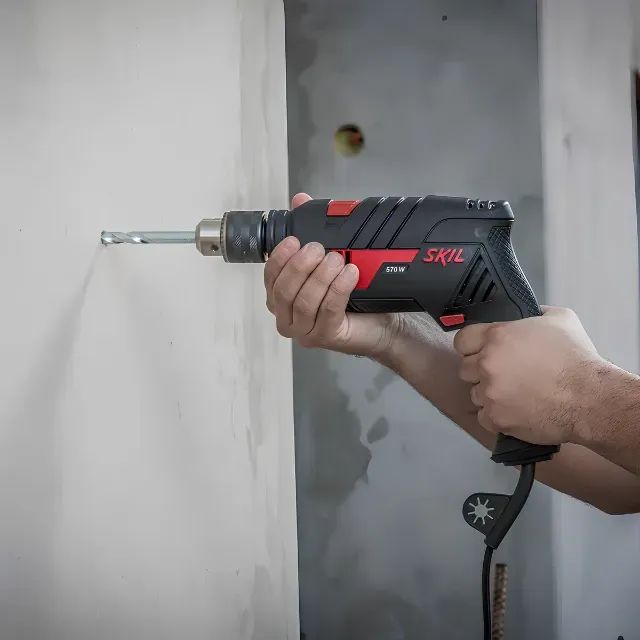 Furadeira De Impacto 1/2 570w 220v 6555 F0126555ja000 Skil 220v - Foto 3