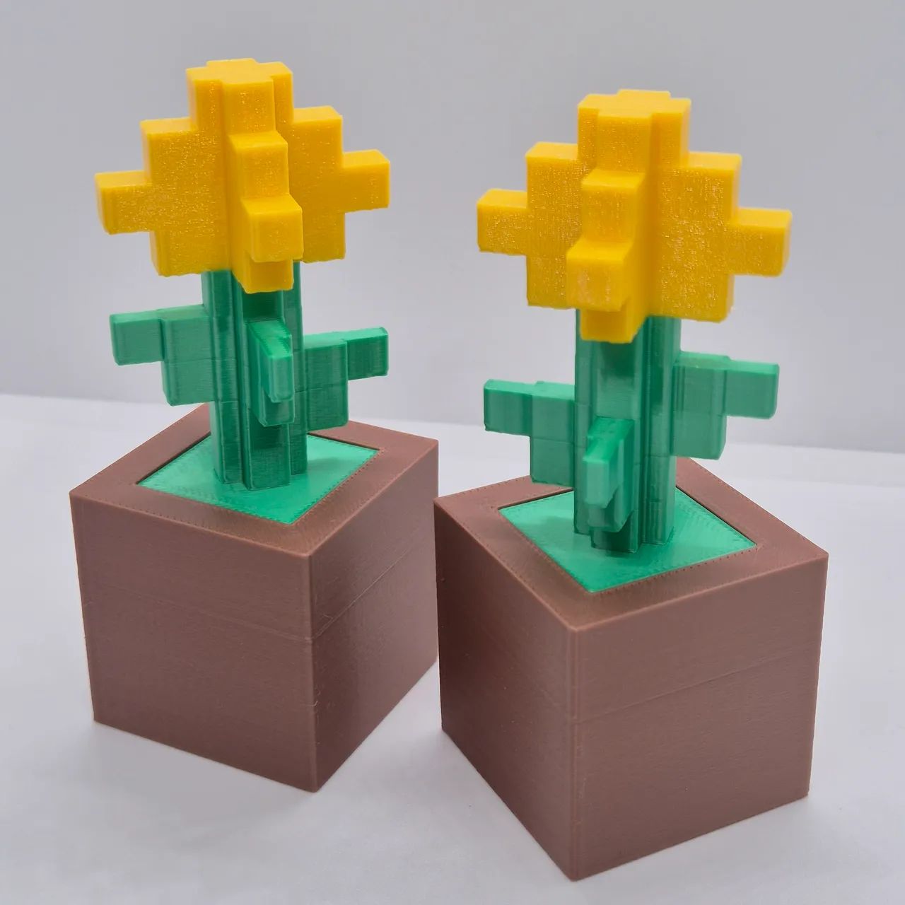 Flor Dente de Leão Minecraft 10cm