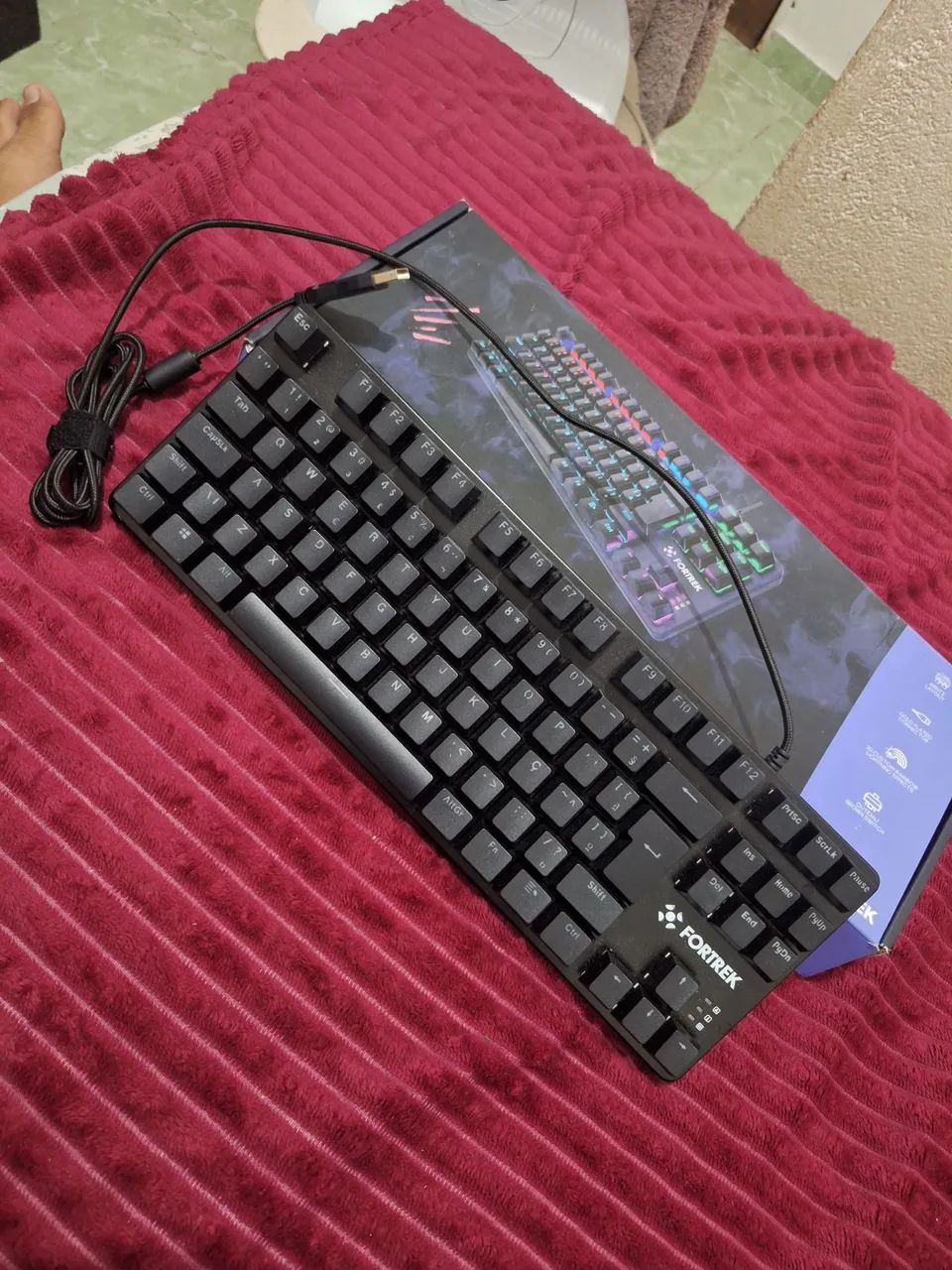 Vendo teclado e mouse + adaptadores - Foto 2