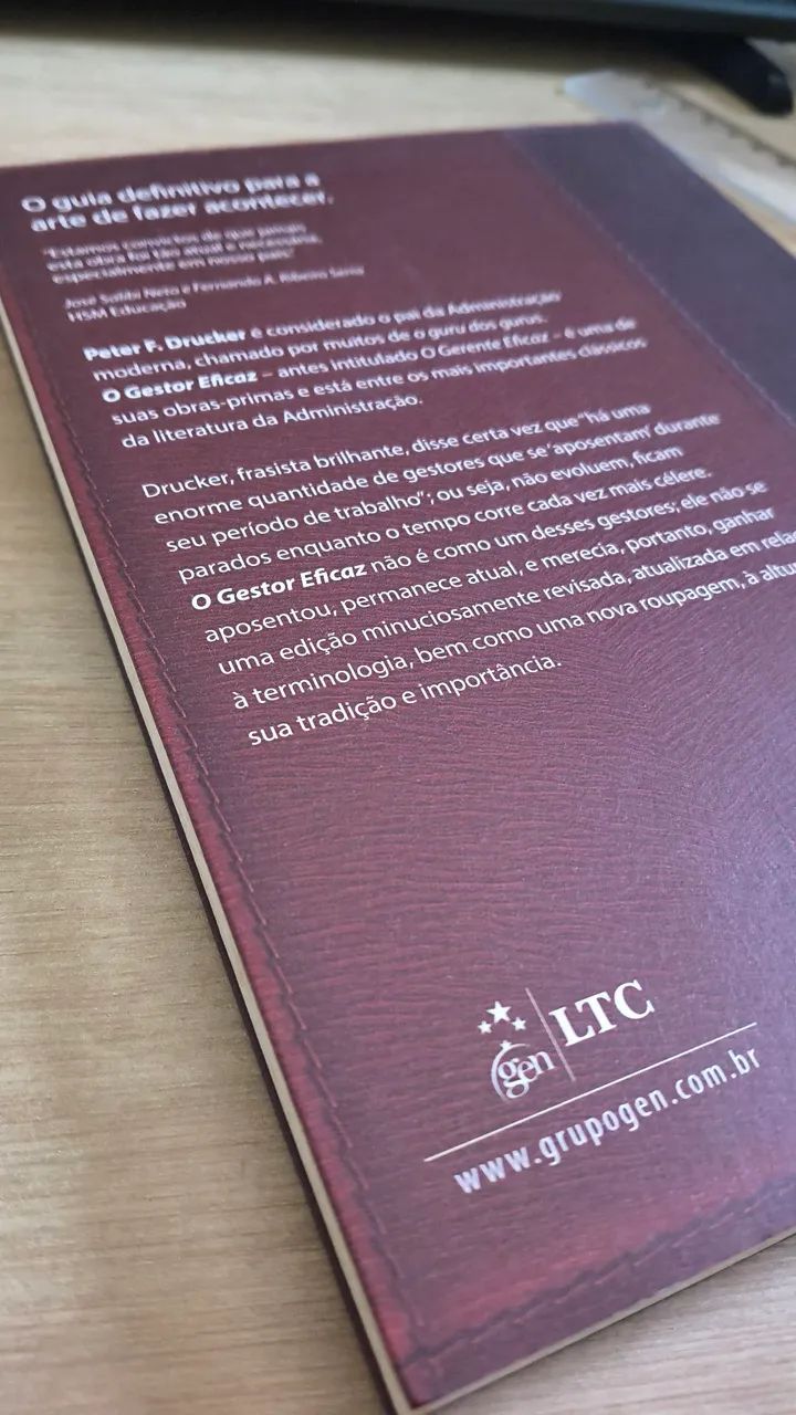 O Gestor Eficaz - Peter Drucker  - Foto 3