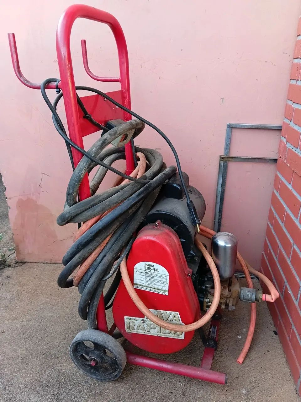 Lavadora De Alta Pressão Profissional 1cv 320 Psi Lr-14 Zm 220v 60 Hz. - Foto 2