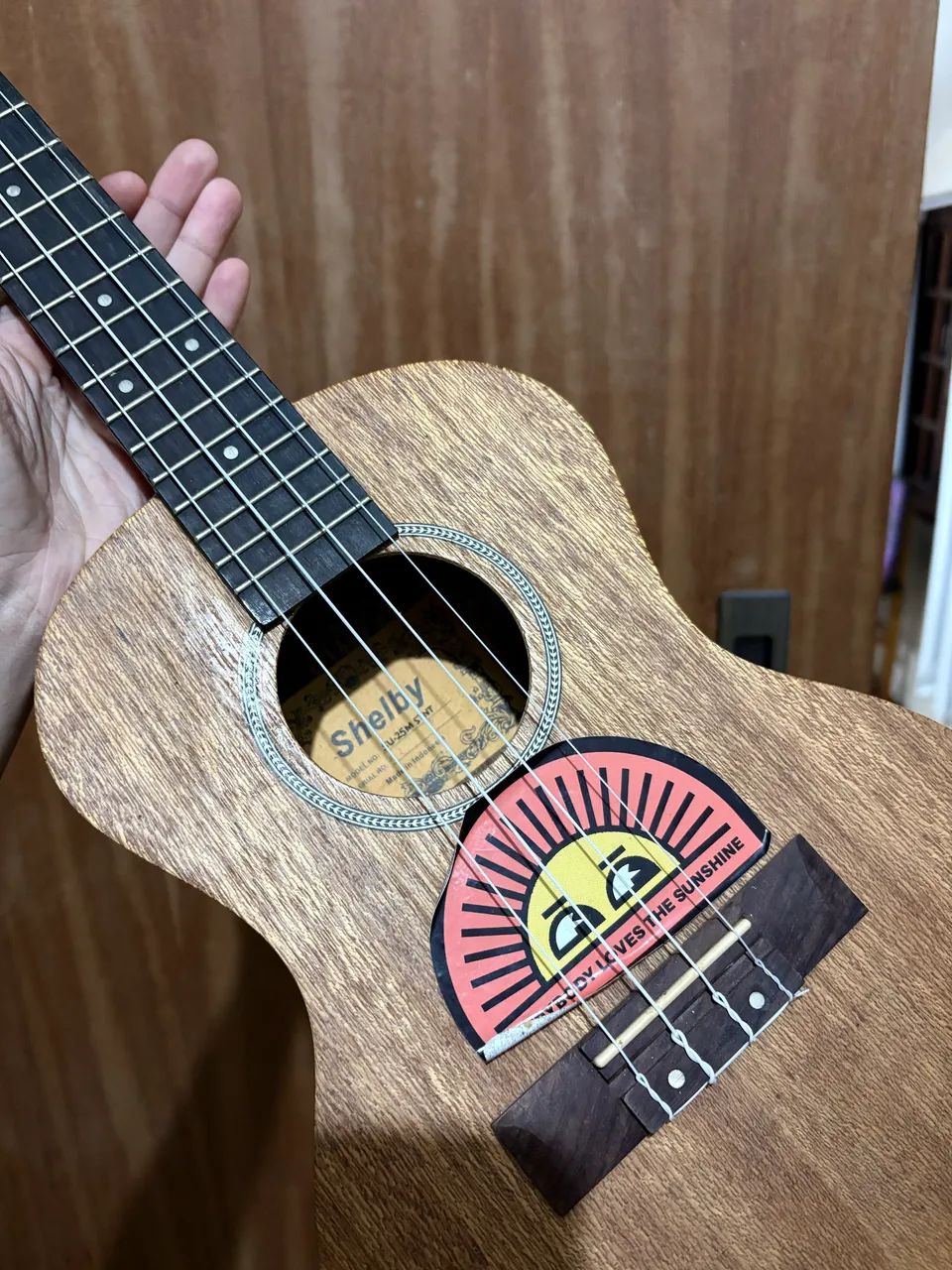 ukulele tenor shelby com capa - Foto 5