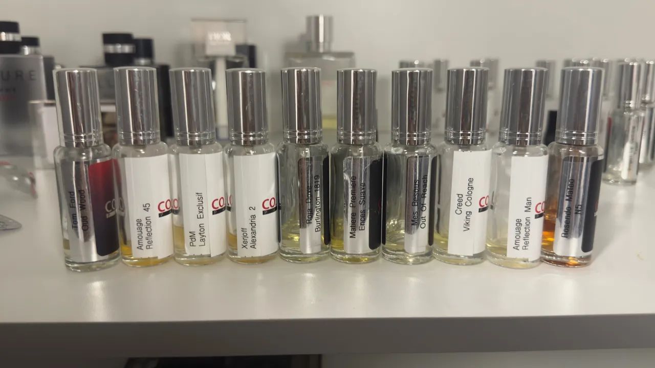 Kit amostra de perfumes splits 